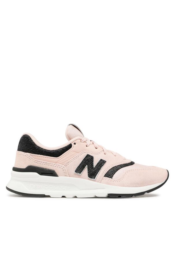 New Balance Sneakersy CW997HDM Różowy. Kolor: różowy. Materiał: zamsz, skóra