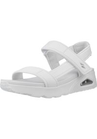 skechers - Sandały Skechers Model Uno - Summer Stand 2 Kolor Biały. Kolor: biały. Materiał: tkanina. Sezon: lato