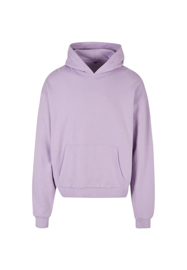 BUILD YOUR BRAND - Bawełniana Bluza Z Kapturem Dla Dorosłych Unisex Ultra Heavyweight Boxy Hoodie. Typ kołnierza: kaptur. Kolor: czerwony, wielokolorowy, różowy. Materiał: bawełna
