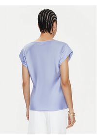 Imperial Bluzka RFZ5HDG Fioletowy Regular Fit. Kolor: fioletowy. Materiał: syntetyk #3