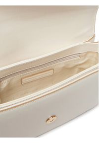 TOMMY HILFIGER - Tommy Hilfiger Torebka Th Libre Flap Crossover AW0AW17723 Beżowy. Kolor: beżowy. Materiał: skórzane #5