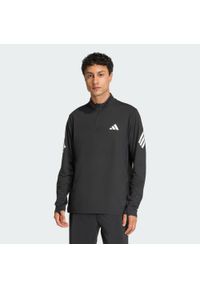 Adidas - Bluza adi365 Iconic 1/2 Zip. Kolor: czarny. Długość rękawa: długi rękaw. Technologia: ClimaCool (Adidas). Sport: fitness #1