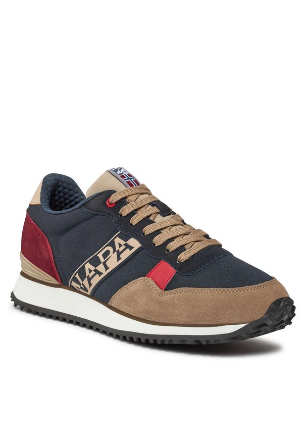 Sneakersy Napapijri Cosmos01 NP0A4HVP Navy/Beige/Red MG3. Kolor: niebieski