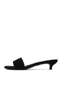 Gino Rossi - GINO ROSSI Klapki EO-V2229-111-5 Czarny. Kolor: czarny. Materiał: zamsz, skóra #5