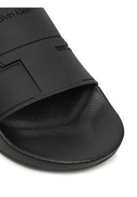Calvin Klein Klapki Pool Slide Double T HM0HM01752 Czarny. Kolor: czarny #6