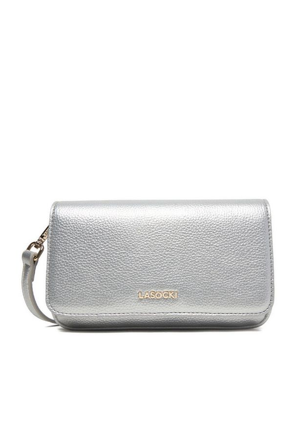 Torebka Lasocki. Kolor: srebrny