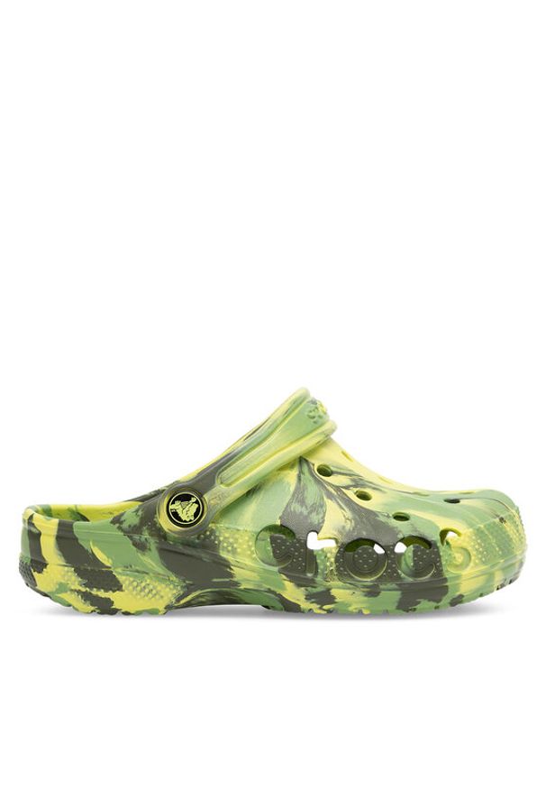 Crocs Klapki BAYA MARBLED CLOG 207016-738 Zielony. Kolor: zielony