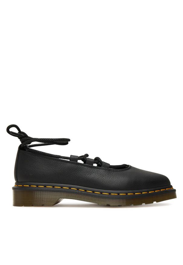 Dr. Martens Półbuty Elphie II DM40683001 Czarny. Kolor: czarny. Materiał: skóra