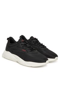 Hugo - HUGO Sneakersy Leon 50552689 Czarny. Kolor: czarny. Materiał: materiał #6