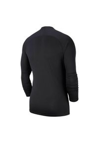 Nike - Bluza Męska Park DriFIT Base Layer Top. Kolor: czarny. Sport: turystyka piesza