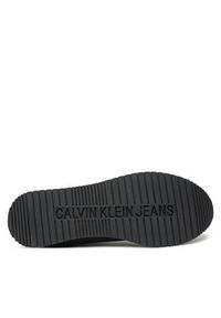 Calvin Klein Jeans Sneakersy YM0YM01119 Czarny. Kolor: czarny. Materiał: skóra #2