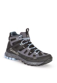 Buty trekkingowe damskie Aku Selvatica Mid GTX. Kolor: wielokolorowy, szary, czarny. Styl: sportowy #1