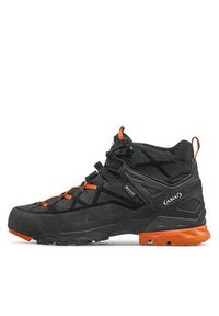 Aku Trekkingi Rock Dfs Mid Gtx GORE-TEX 718 Czarny. Kolor: czarny. Materiał: nubuk, skóra. Technologia: Gore-Tex. Sport: turystyka piesza #9