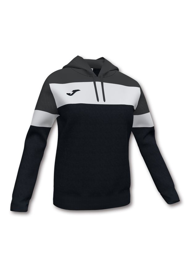 Bluza sportowa damska Joma Crew IV. Typ kołnierza: kaptur. Kolor: czarny, brązowy, biały, szary, wielokolorowy. Sport: piłka nożna