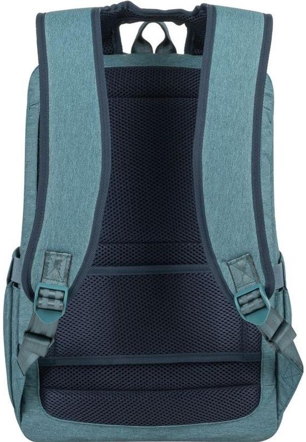 RIVACASE - Plecak Rivacase 7760 czarny. Kolor: czarny. Materiał: materiał, poliester. Wzór: paski. Styl: sportowy, elegancki
