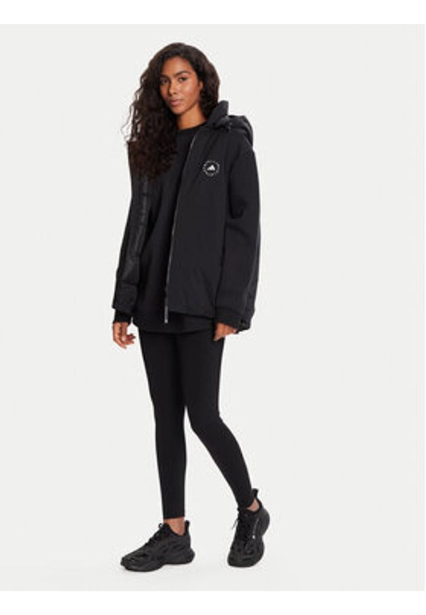 Adidas by Stella McCartney - adidas by Stella McCartney Bezrękawnik JW2038 Czarny Loose Fit. Kolor: czarny. Materiał: syntetyk. Długość rękawa: bez rękawów