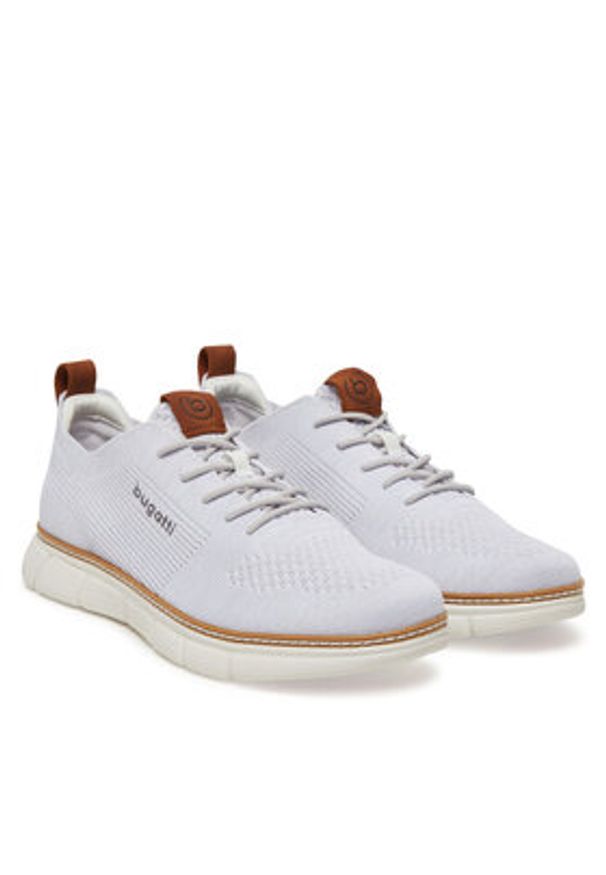 Bugatti Półbuty 321-ASR01-6900 2000 Biały. Kolor: biały. Materiał: materiał