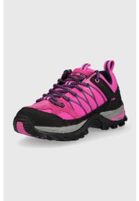 CMP buty Rigel Low damskie kolor różowy lekko ocieplone. Kolor: różowy. Materiał: włókno, guma, materiał. Sezon: zima