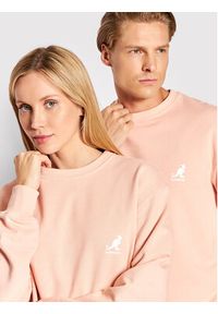 Kangol Bluza Unisex Essential KLEU004 Różowy Regular Fit. Kolor: różowy. Materiał: bawełna #4