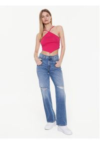 Tommy Jeans Jeansy Betsy DW0DW14798 Niebieski Wide Leg. Kolor: niebieski