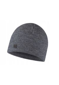 Buff - Czapka z wełny merino o strukturze polaru. Kolor: szary. Materiał: wełna, polar. Styl: casual, sportowy #1