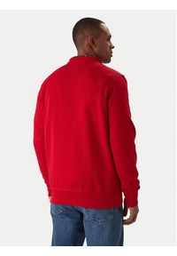 TOMMY HILFIGER - Tommy Hilfiger Bluza Logo MW0MW11596 Czerwony Regular Fit. Kolor: czerwony. Materiał: bawełna #2