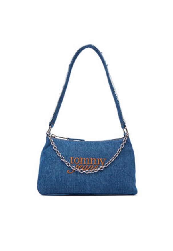 Tommy Jeans Torebka Tjw Cool Denim Shoulder Bag AW0AW18575 Niebieski. Kolor: niebieski