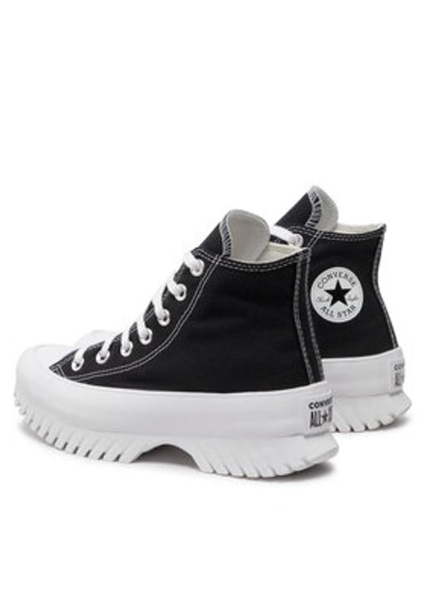 Converse Trampki Chuck Taylor All Star Lugged 2.0 Hi A00870C Czarny. Kolor: czarny. Materiał: materiał