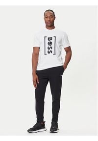 BOSS T-Shirt Iconic TL 50543905 Biały Relaxed Fit. Kolor: biały. Materiał: bawełna #4