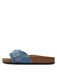 Birkenstock Klapki Oita 1026629 Niebieski. Kolor: niebieski