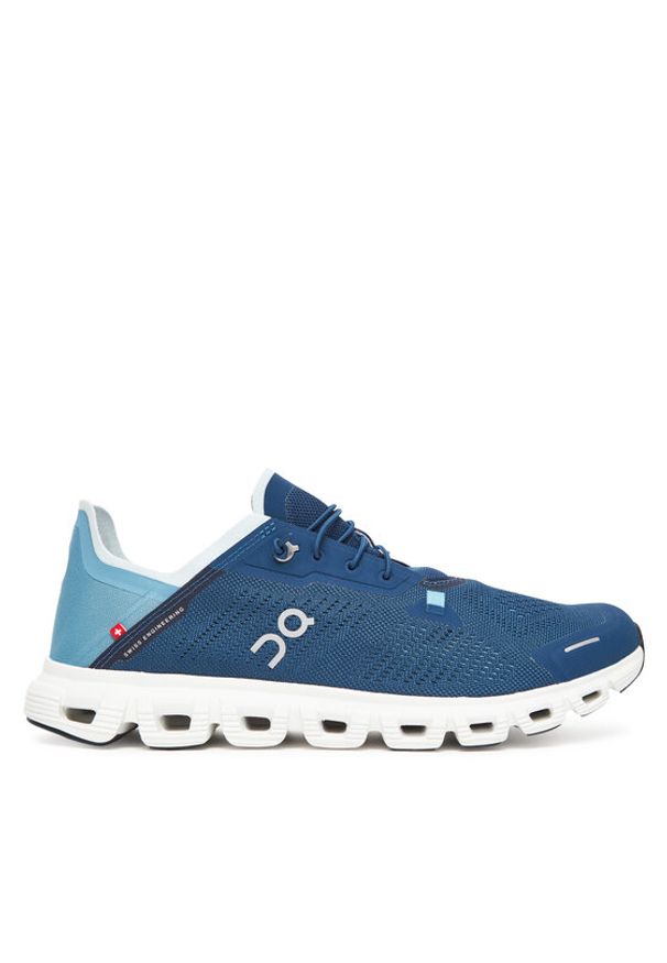 On Running Sneakersy Cloud 6 3MF10033282 Granatowy. Kolor: niebieski. Materiał: materiał. Sport: bieganie