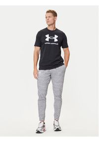 Under Armour T-Shirt Ua Sportstyle Logo Update Ss 1382911-001 Czarny Loose Fit. Kolor: czarny. Materiał: bawełna #3