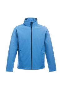 Regatta - Kurtka Softshellowa Damska Do Druku Ablaze. Kolor: niebieski. Sport: turystyka piesza #1