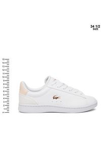 Lacoste Sneakersy Carnaby Set 224 S Suj 748SUJ00021Y9 Biały. Kolor: biały. Materiał: skóra #8