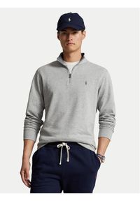 Polo Ralph Lauren Bluza Lsl 710812963002 Szary Regular Fit. Typ kołnierza: polo. Kolor: szary. Materiał: bawełna #1