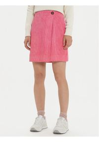 United Colors of Benetton - United Colors Of Benetton Spódnica mini 4Q5GD0048 Różowy Regular Fit. Kolor: różowy. Materiał: syntetyk #1