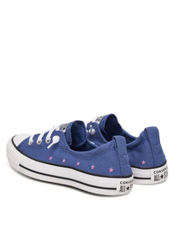 Converse Trampki Chuck Taylor All Star Shoreline Embroidered Stars A16058C Niebieski. Kolor: niebieski. Materiał: materiał