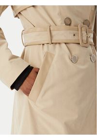 Guess Trencz W5RL14 WGWD2 Beżowy Regular Fit. Kolor: beżowy. Materiał: syntetyk #4