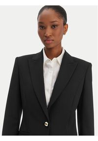 Hugo - HUGO Marynarka Abire 50565362 Czarny Slim Fit. Kolor: czarny. Materiał: syntetyk #4