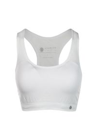 ENDURANCE - Biustonosz dla kobiet Athlecia Rosemary. Kolor: biały. Materiał: poliamid, elastan. Sport: bieganie #1