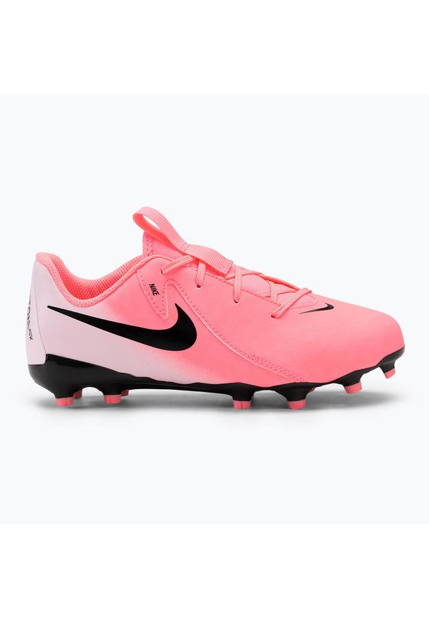 Buty piłkarskie dziecięce Nike Phantom GX II Academy FG/MG Junior. Kolor: różowy. Sport: piłka nożna