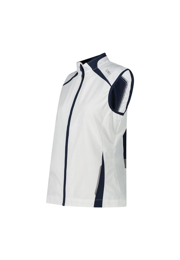 Kamizelka damska CMP. Kolor: biały. Materiał: materiał. Sport: turystyka piesza