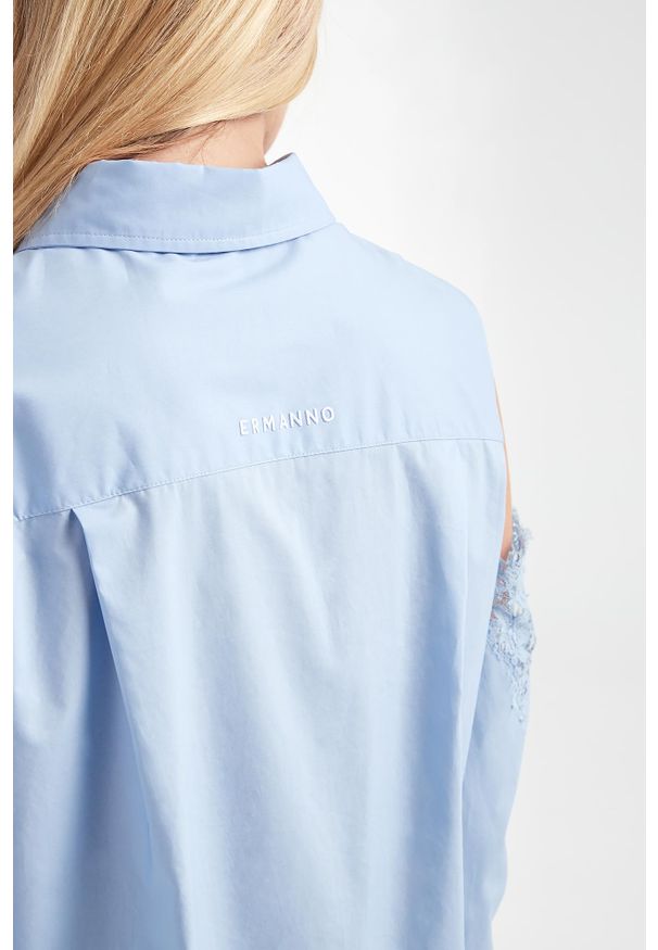 Ermanno Firenze - Koszula damska popelinowa ERMANNO FIRENZE