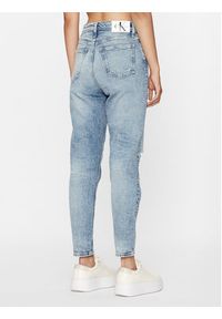 Calvin Klein Jeans Jeansy J20J221790 Niebieski Mom Fit. Kolor: niebieski