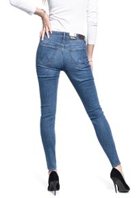 Wrangler - SPODNIE DAMSKIE WRANGLER SKINNY BLUE YOU W28KKR10H #7