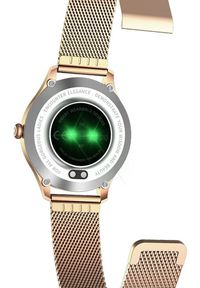 Maxcom Fit FW42 złoty. Rodzaj zegarka: smartwatch. Kolor: złoty. Styl: sportowy, casual, elegancki #7