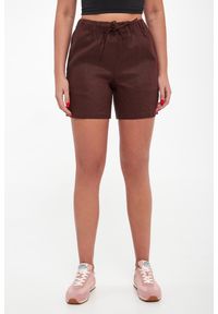 Ecoalf - Szorty damskie lniane Eras ECOALF. Materiał: len #2