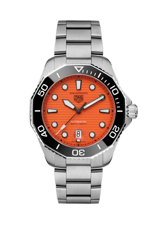 Zegarek Męski TAG HEUER AQUARACER PROFESSIONAL 300 ORANGE DIVER WBP201F.BA0632