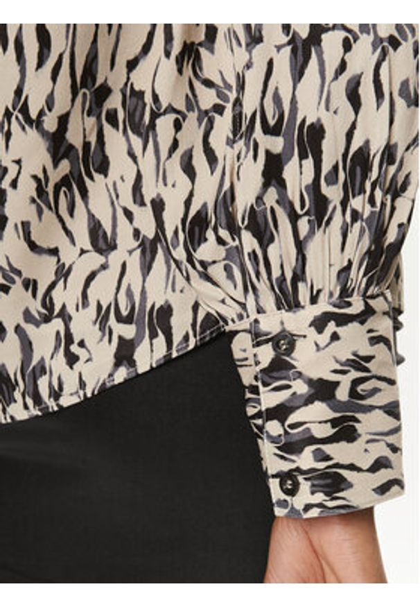 Karen by Simonsen Bluzka Nikole 10104887 Beżowy Regular Fit. Kolor: beżowy. Materiał: wiskoza