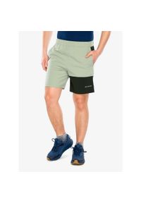 columbia - Spodenki turystyczne męskie Columbia Hike Color Block Short. Kolor: zielony